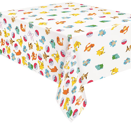 Pokemon Plastic Tablecover 54 inch x 84 inch