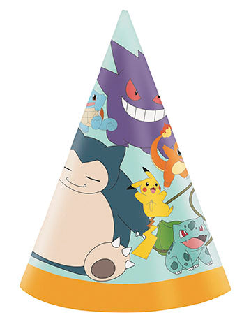 Pokemon Party Hats 8ct