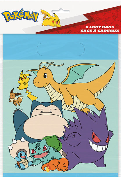Pokemon Loot Bags 8ct