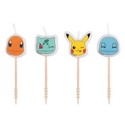 Pokemon Pick Birthday Candles 4ct