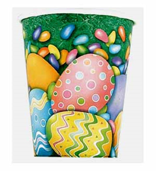 Easter Egg Cup 9oz 8ct