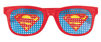 Superman Novelty Glasses 4ct