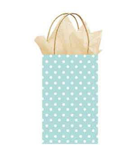 Printed Cub Bag Lite Blue Dots