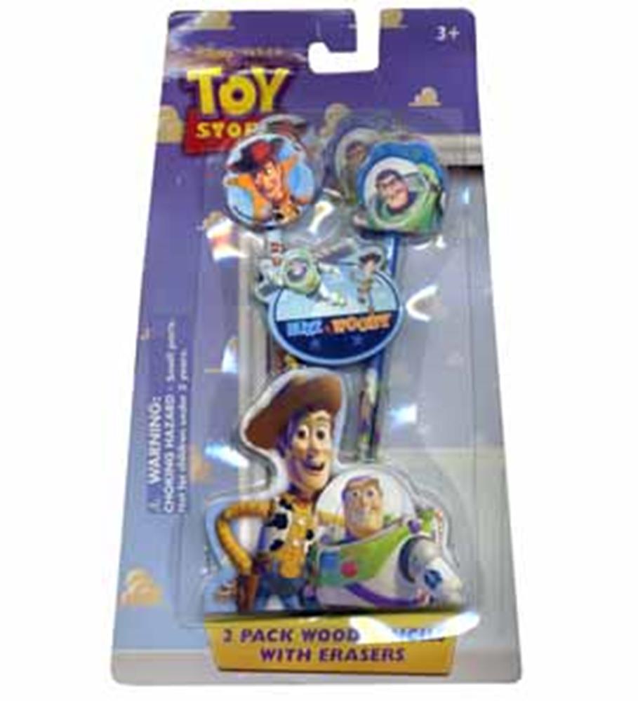 Toy Story Pencil W-Eraser Topper 2ct