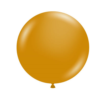 Tuftex Metallic Gold 17 inch Latex Balloons 50ct