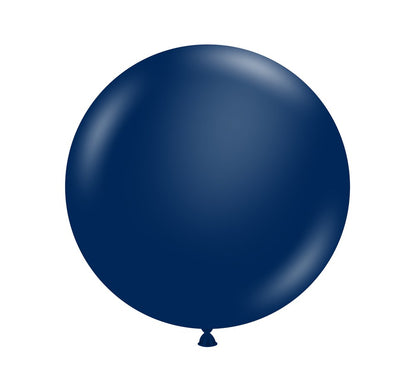 Tuftex Pearlized Midnight Blue 17 inch Latex Balloons 50ct