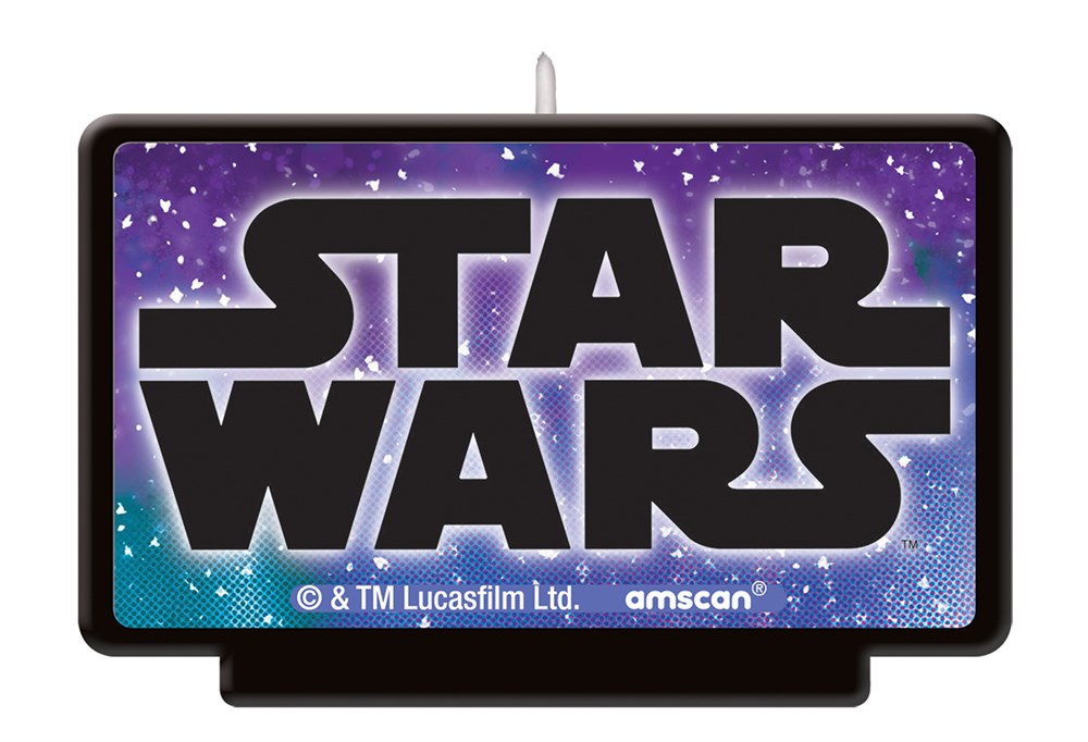 Star Wars Galaxy of Adventures Birthday Candle 1ct