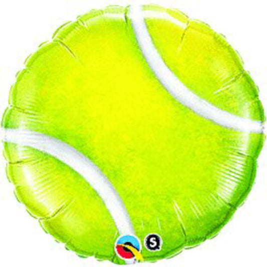 Tennis Ball 18in Foil Balloon FLAT