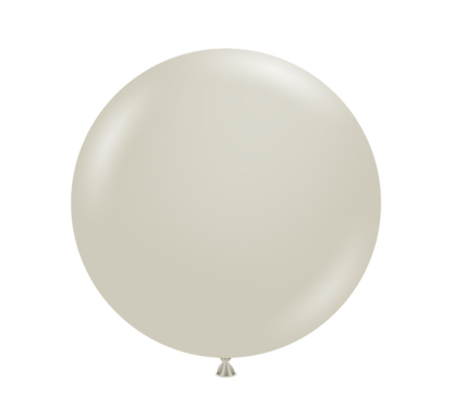 Tuftex Stone 17 inch Latex Balloons 50ct