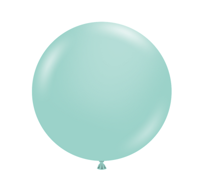 Tuftex Sea Glass 17 inch Latex Balloons 50ct