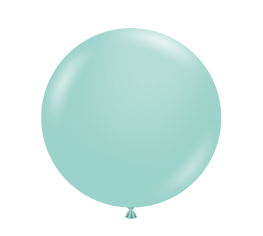 Tuftex Sea Glass 17 inch Latex Balloons 50ct