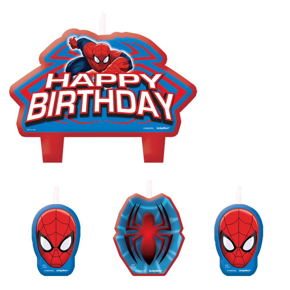 Spider-Man Candle Set