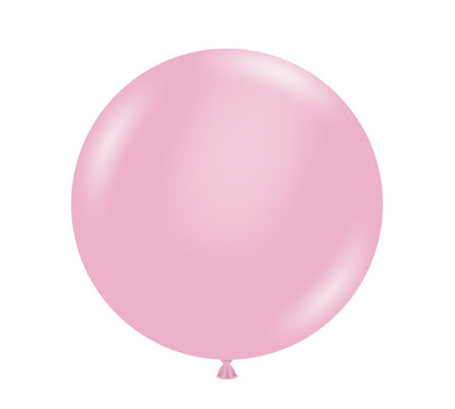 Tuftex Pink 17 inch Latex Balloons 25ct