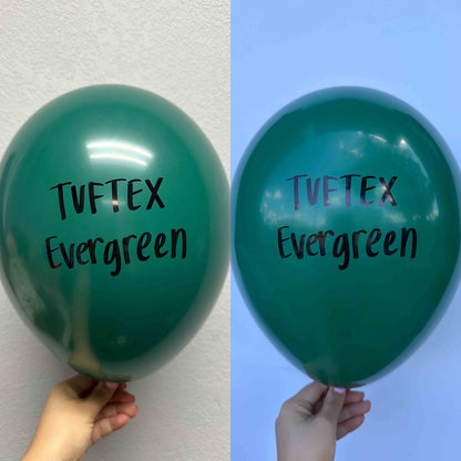 Tuftex Evergreen 17 inch Latex Balloons 25ct