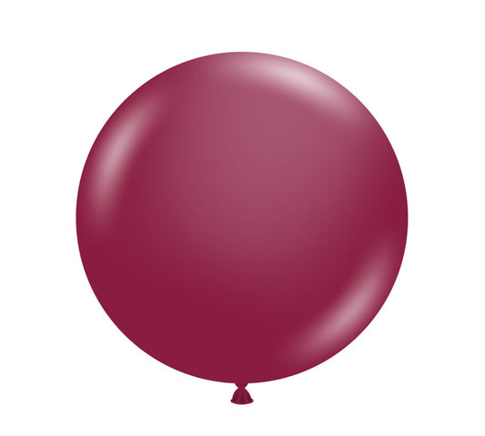 Tuftex Sangria 17 inch Latex Balloons 25ct