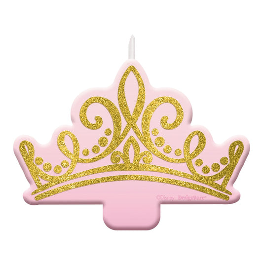 Disney Princess Glitter Candle 1ct