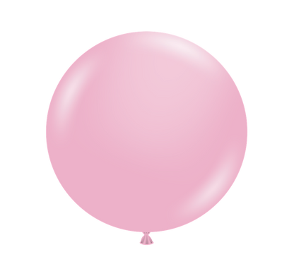 Pearlized Shimmering Tuftex Pink 17 inch Latex Balloons 25ct