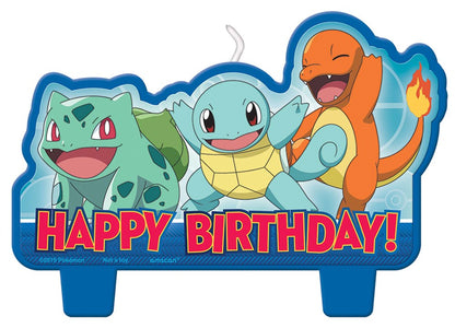 Pokemon Birthday Candles 4ct