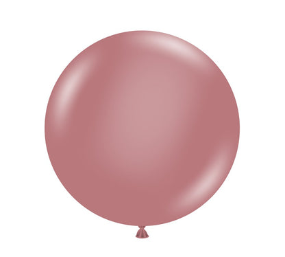 Tuftex Canyon Rose 17 inch Latex Balloons 25ct