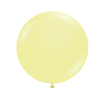 Tuftex Lemonade 17 inch Latex Balloons 25ct