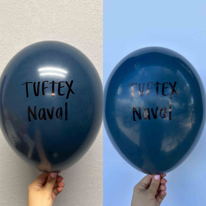 Tuftex Naval 17 inch Latex Balloons 25ct