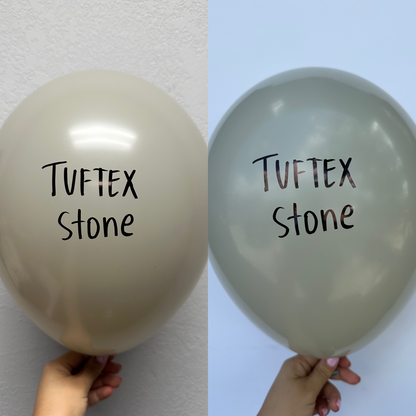 Tuftex Stone 17 inch Latex Balloons 25ct