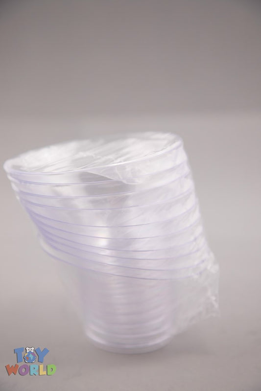 3.75in X 2.5inOblique Dessert Bowl - Clear