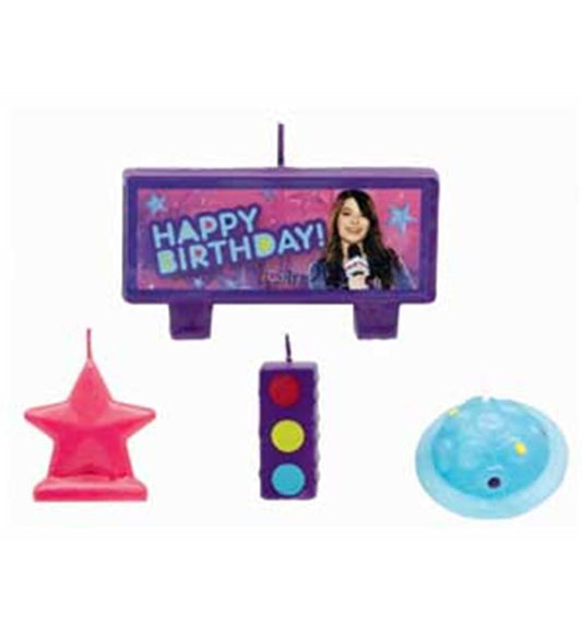 Icarly Mini Velas Moldeadas 4ct