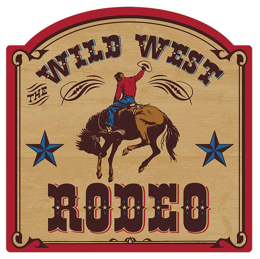 Wild West Sign Cutout 13in