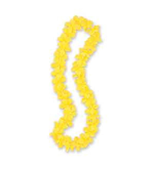 Flower Lei 40inYellow