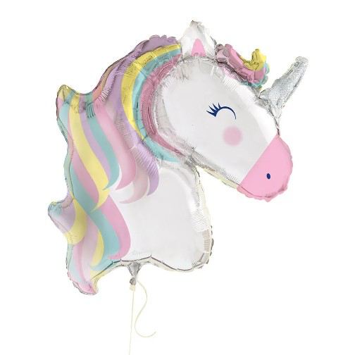 Unicorn Giant 42 inch Foil Balloon 1ct - Toy World Inc