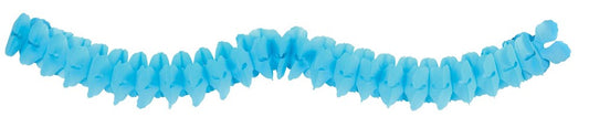 Paper Garland Blue 12ft