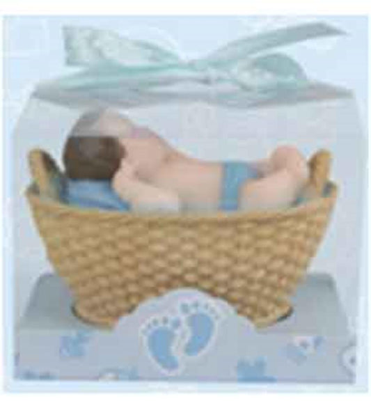 Baby sleep in Basket Blue 12ct