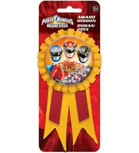 Power Rangers Megaforce Award Ribbon