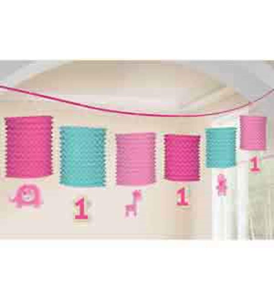 One Wild Girl Lantern Garland