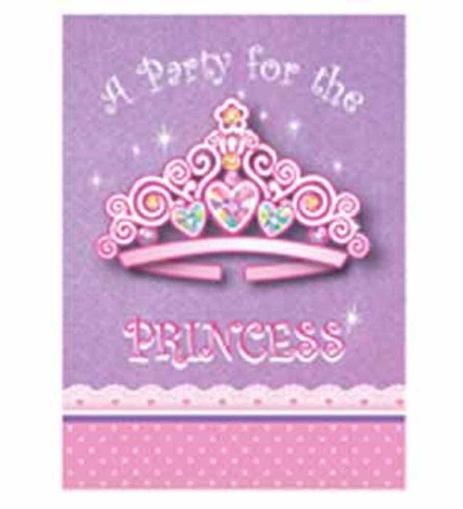 B-Day Princess Invite 12ct