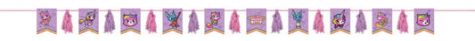 Rainbow Butterfly Unicorm Kitty Garland Glt Tassel