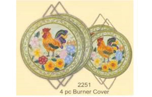 Nuevo Rooster Burner Cover 4pc