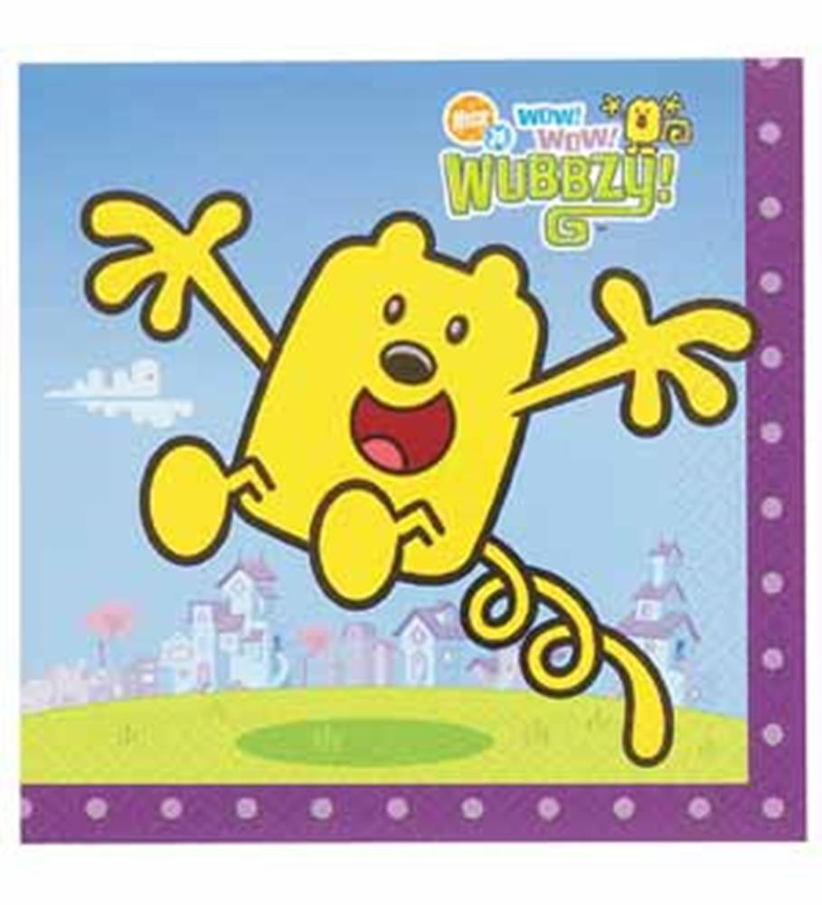 Wow Wow Wubbzy Napkin (S) 16ct