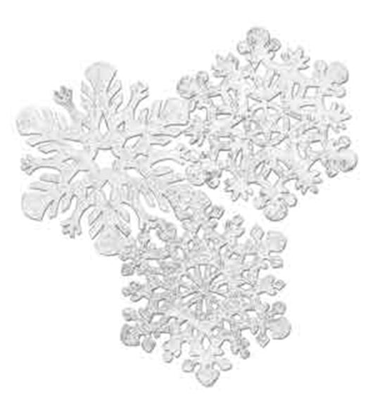 Winter - Christmas Foil Snowflake Cutout