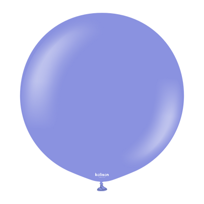 36 inch Kalisan Standard Periwinkle Latex Balloons 2ct
