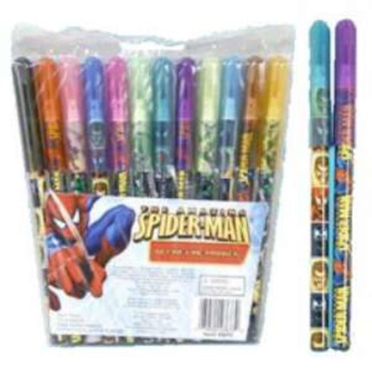 Marcadores Spiderman 12ct