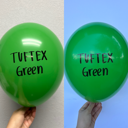 Tuftex Green 24 inch Latex Balloons 25ct