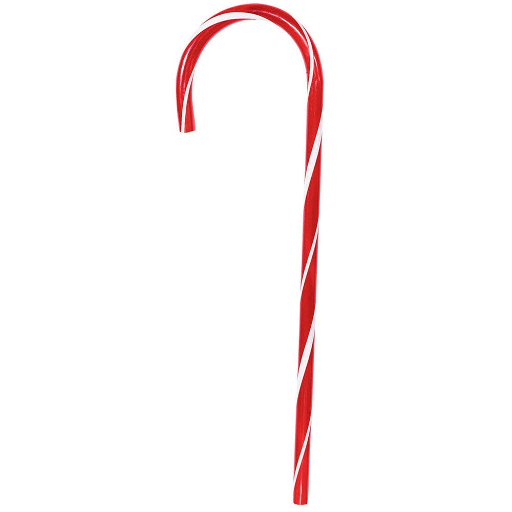 Christmas Large Plastic Candy Cane Decoration 1ct