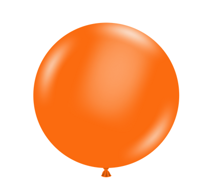 Globos de látex naranja Tuftex de 24 pulgadas, 1 unidad