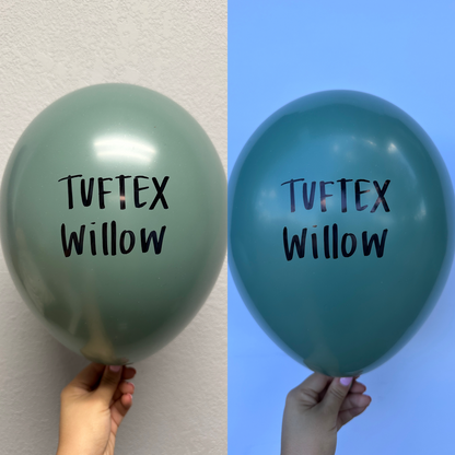 Globos de látex Tuftex Willow de 24 pulgadas, 25 unidades