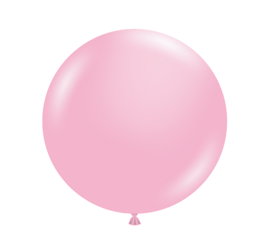 Tuftex Baby Pink 24 inch Latex Balloons 1ct