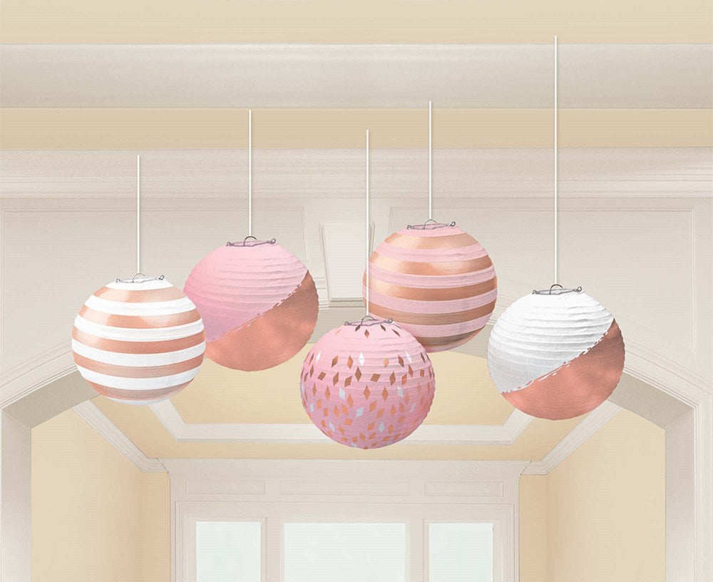 Rose Gold Blush Lantern 5ct