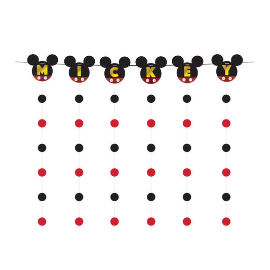 Disney Mickey Mouse Forever Banner String Decorating Kit 7ct