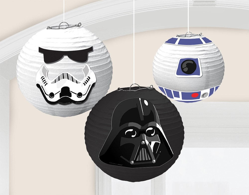 Star Wars Galaxy of Adventures Paper Lanterns Add Ons 3ct